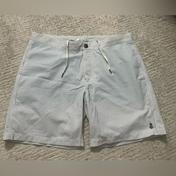 Retromarine Other - Retromarine Seersucker Swim Shorts